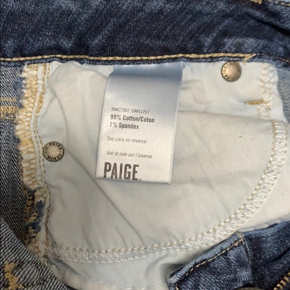 Paige jean shorts - Picture 3 of 4